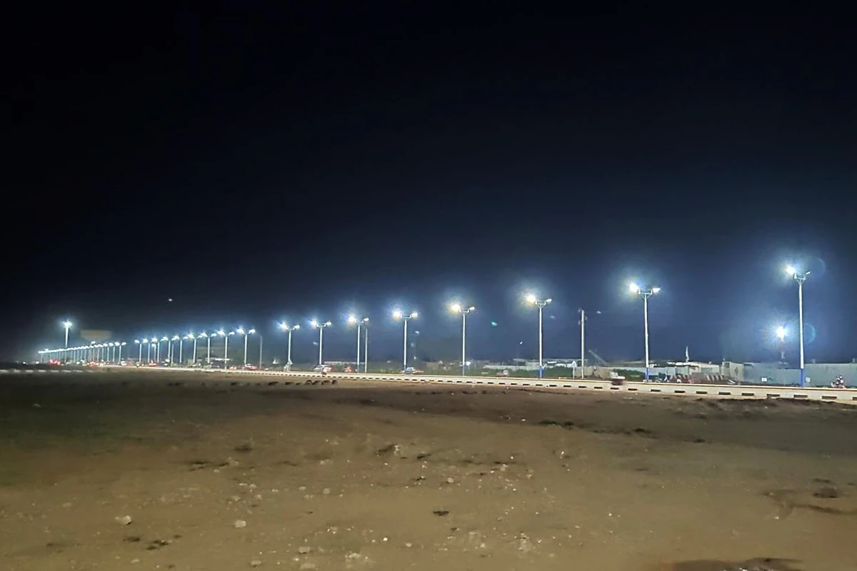 All in one solar light